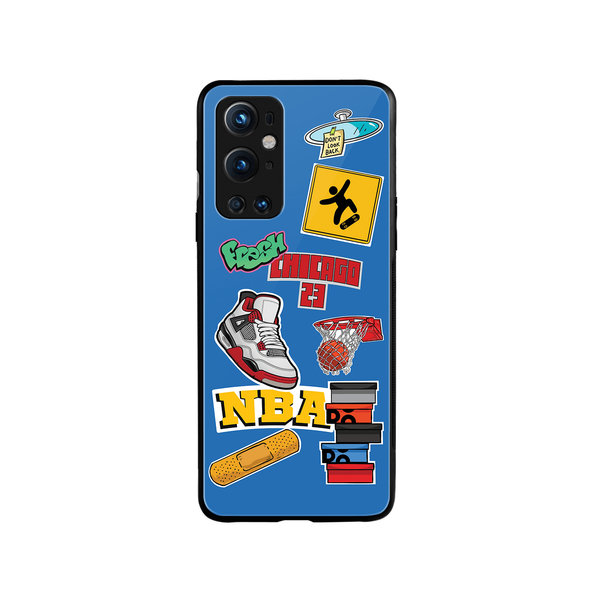 

DailyObjects Too Much Dribble Glass Case Cover For OnePlus 9 Pro
