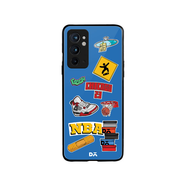 

DailyObjects Too Much Dribble Glass Case Cover For OnePlus 9RT