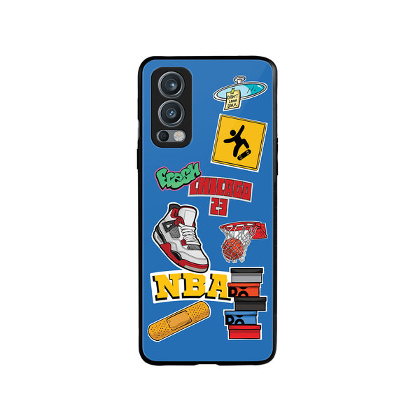 

DailyObjects Too Much Dribble Glass Case Cover For OnePlus Nord 2