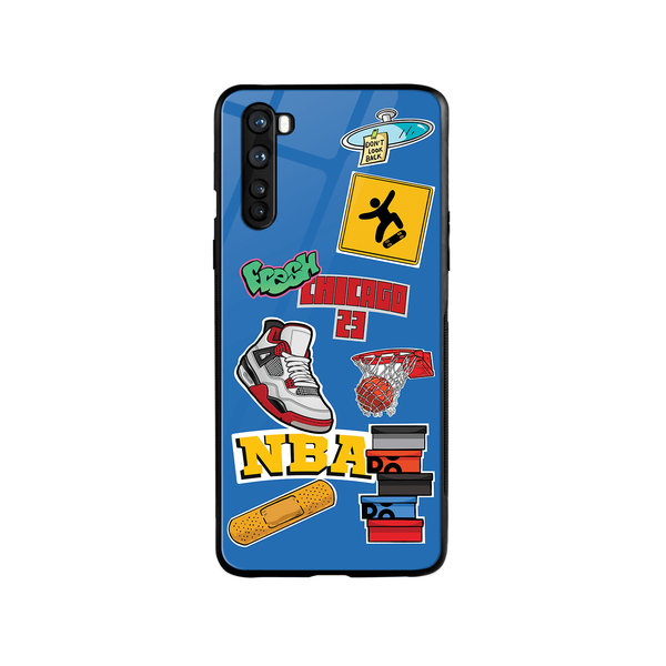 

DailyObjects Too Much Dribble Glass Case Cover For OnePlus Nord