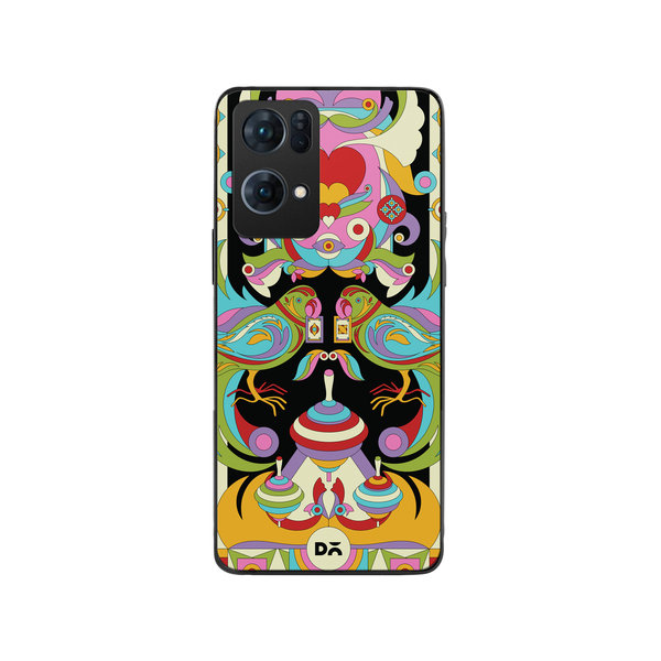 

DailyObjects Tota Mela Glass Case Cover For Oppo Reno 7 Pro