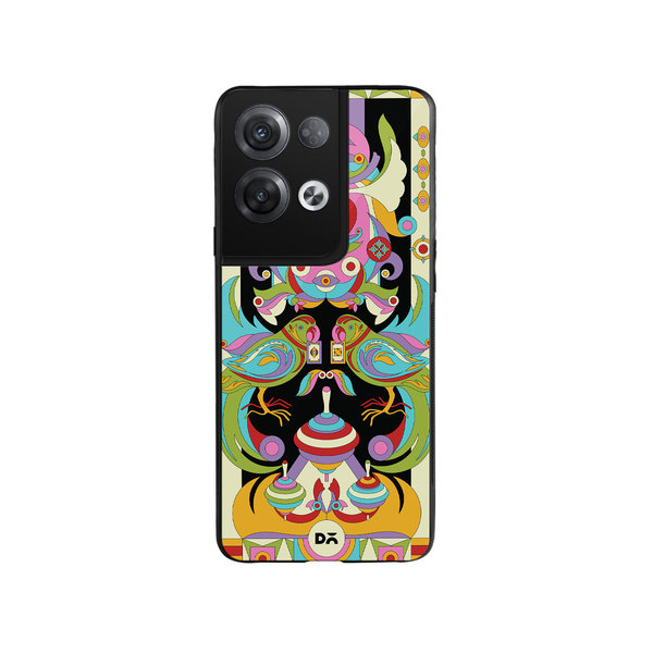 

DailyObjects Tota Mela Glass Case Cover For Oppo Reno 8