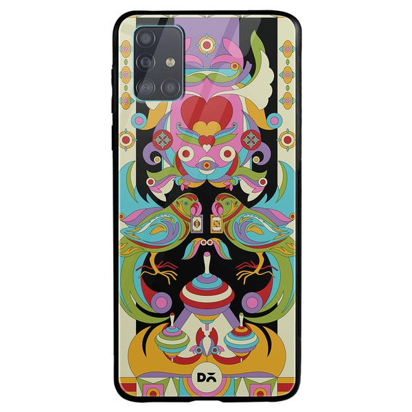 

DailyObjects Tota Mela Glass Case Cover For Samsung Galaxy A51
