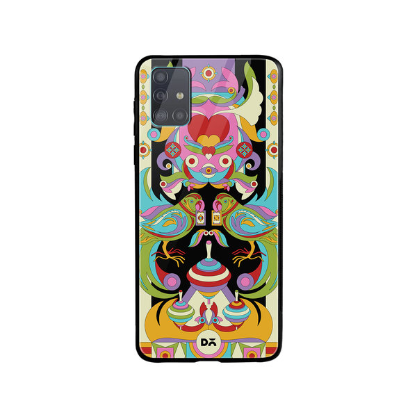 

DailyObjects Tota Mela Glass Case Cover For Samsung Galaxy A71