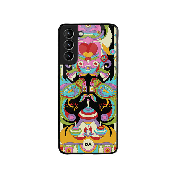 

DailyObjects Tota Mela Glass Case Cover For Samsung Galaxy S21 FE