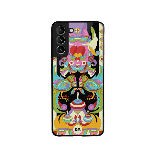 

DailyObjects Tota Mela Glass Case Cover For Samsung Galaxy S21