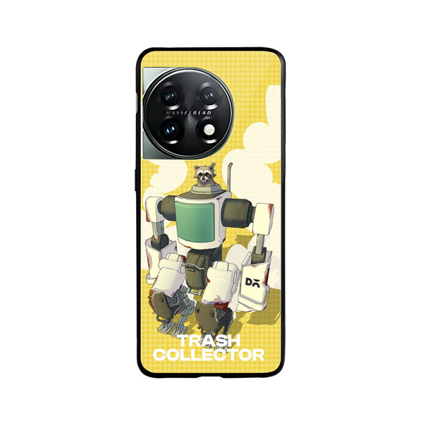 

DailyObjects Trash Collector Glass Case Cover For OnePlus 11 5G