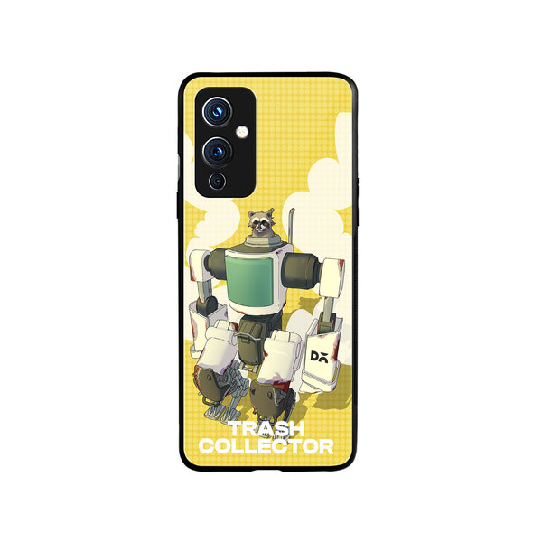 

DailyObjects Trash Collector Glass Case Cover For OnePlus 9