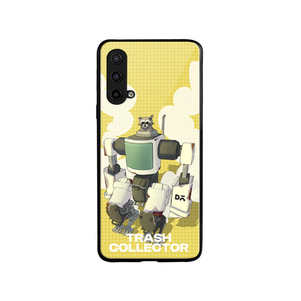 

DailyObjects Trash Collector Glass Case Cover For OnePlus Nord CE