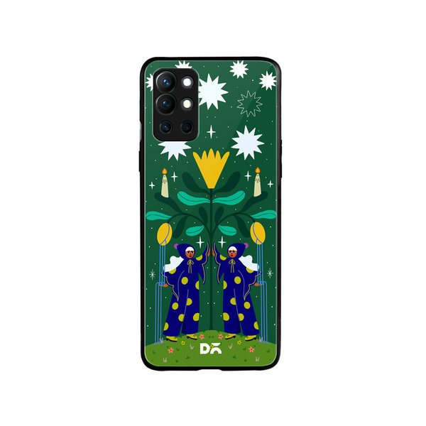 

DailyObjects Twin tWitch Glass Case Cover For OnePlus 9R