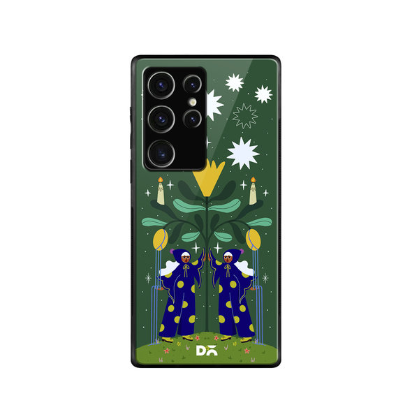 

DailyObjects Twin tWitch Glass Case Cover For Samsung Galaxy S23 Ultra