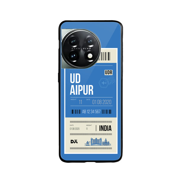 

DailyObjects Udaipur City Tag Glass Case Cover For OnePlus 11 5G