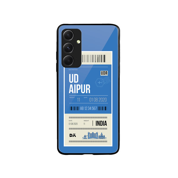 

DailyObjects Udaipur City Tag Glass Case Cover For Samsung Galaxy A54 5G