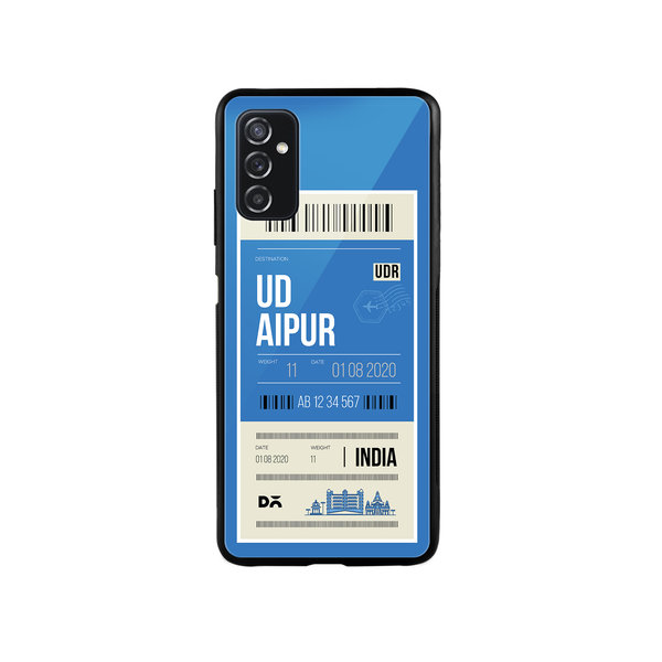 

DailyObjects Udaipur City Tag Glass Case Cover For Samsung Galaxy M52