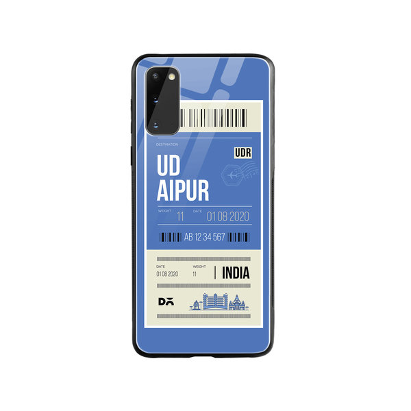 

DailyObjects Udaipur City Tag Glass Case Cover For Samsung Galaxy S20