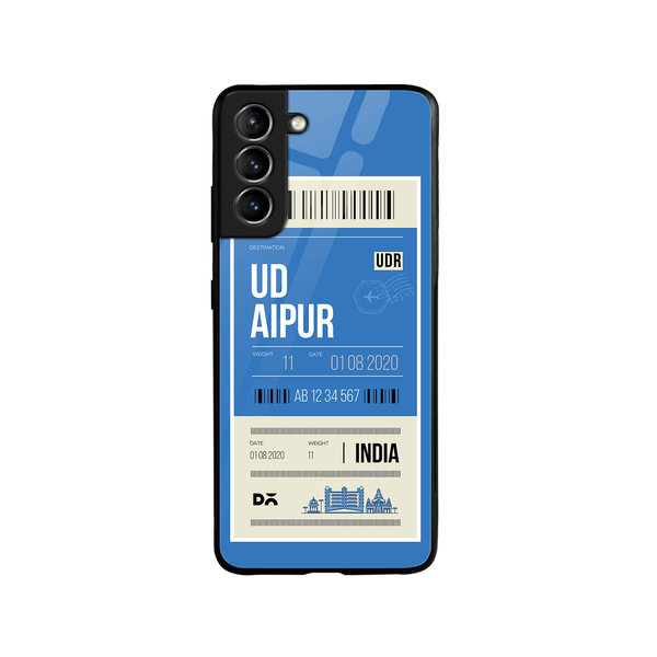 

DailyObjects Udaipur City Tag Glass Case Cover For Samsung Galaxy S21 Plus