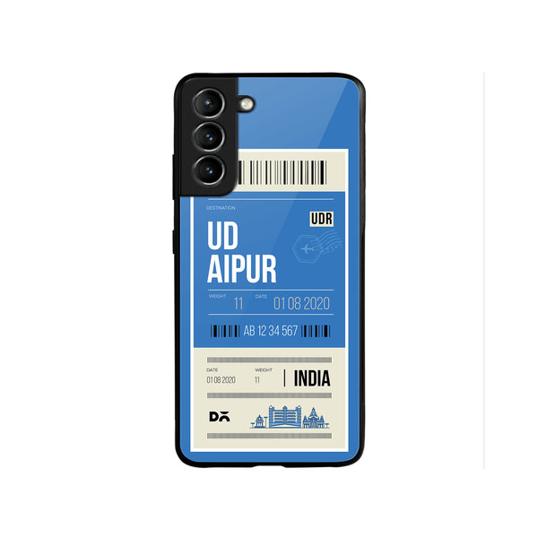 

DailyObjects Udaipur City Tag Glass Case Cover For Samsung Galaxy S22