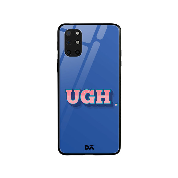 

DailyObjects UGH Blue Glass Case Cover For OnePlus 8T