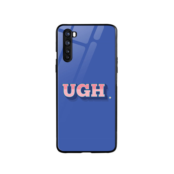 

DailyObjects UGH Blue Glass Case Cover For OnePlus Nord