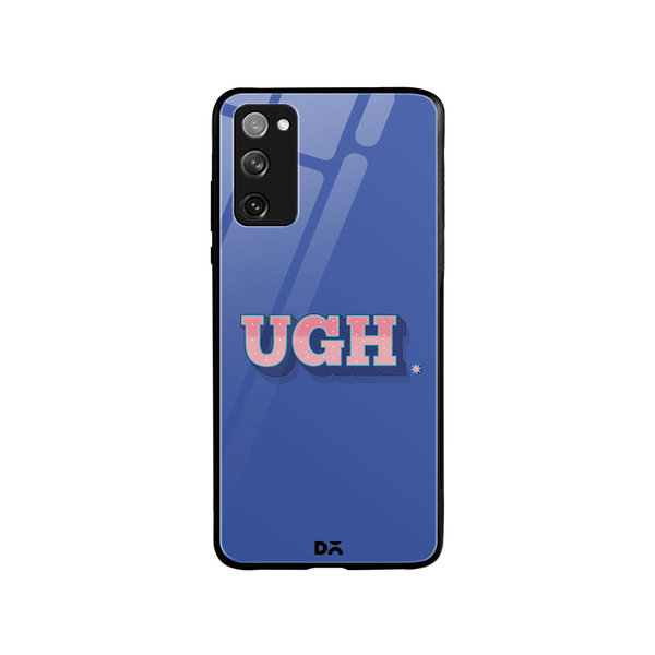 

DailyObjects UGH Blue Glass Case Cover For Samsung Galaxy S20 FE