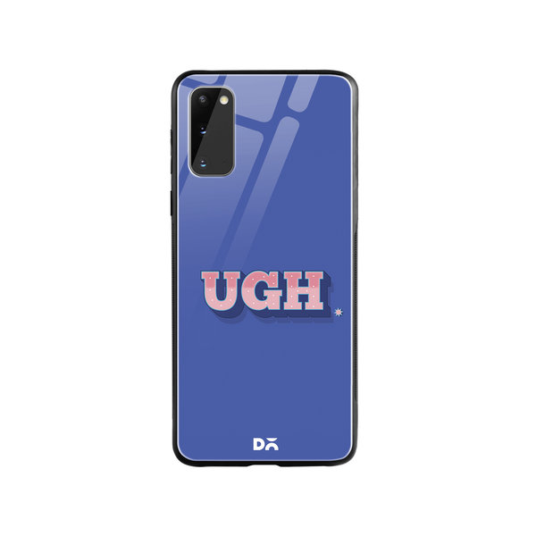 

DailyObjects UGH Blue Glass Case Cover For Samsung Galaxy S20