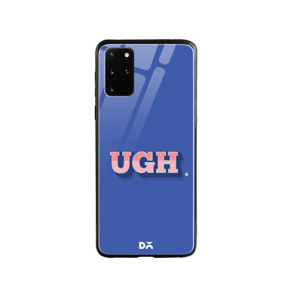 

DailyObjects UGH Blue Glass Case Cover For Samsung Galaxy S20 Plus