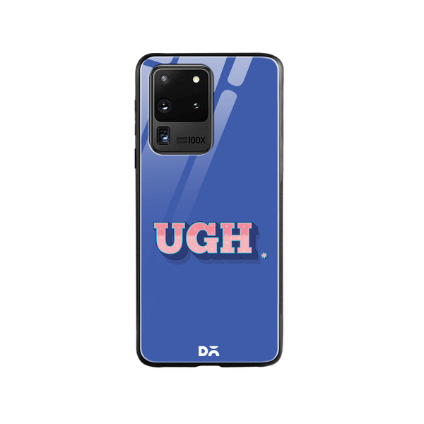 

DailyObjects UGH Blue Glass Case Cover For Samsung Galaxy S20 Ultra