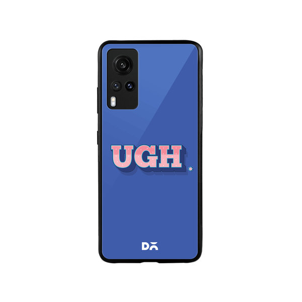 

DailyObjects UGH Blue Glass Case Cover For Vivo X60