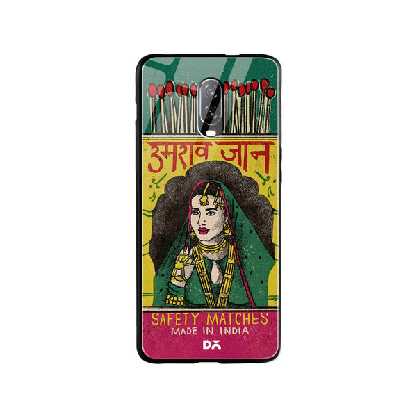 

DailyObjects Umrao Jaan Matchbox Glass Case Cover For OnePlus 7