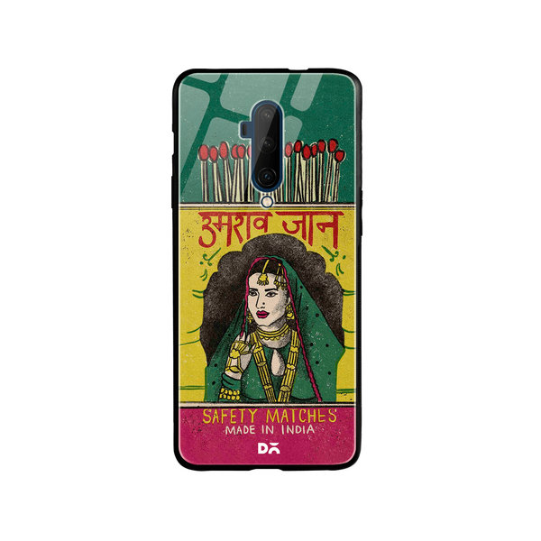 

DailyObjects Umrao Jaan Matchbox Glass Case Cover For OnePlus 7T Pro