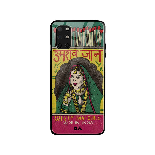 

DailyObjects Umrao Jaan Matchbox Glass Case Cover For OnePlus 8T