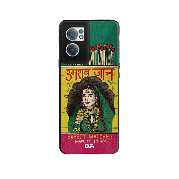 

DailyObjects Umrao Jaan Matchbox Glass Case Cover For OnePlus Nord CE 2