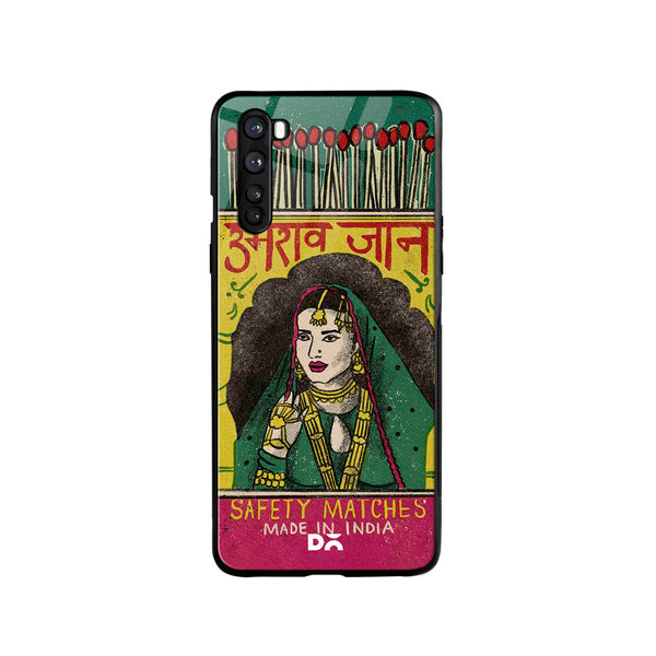 

DailyObjects Umrao Jaan Matchbox Glass Case Cover For OnePlus Nord