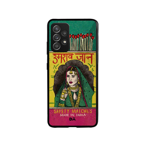 

DailyObjects Umrao Jaan Matchbox Glass Case Cover For Samsung Galaxy A53