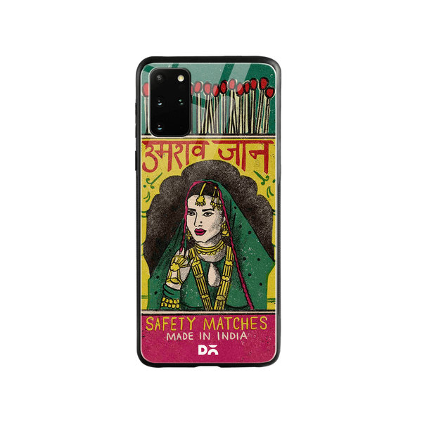 

DailyObjects Umrao Jaan Matchbox Glass Case Cover For Samsung Galaxy S20 Plus