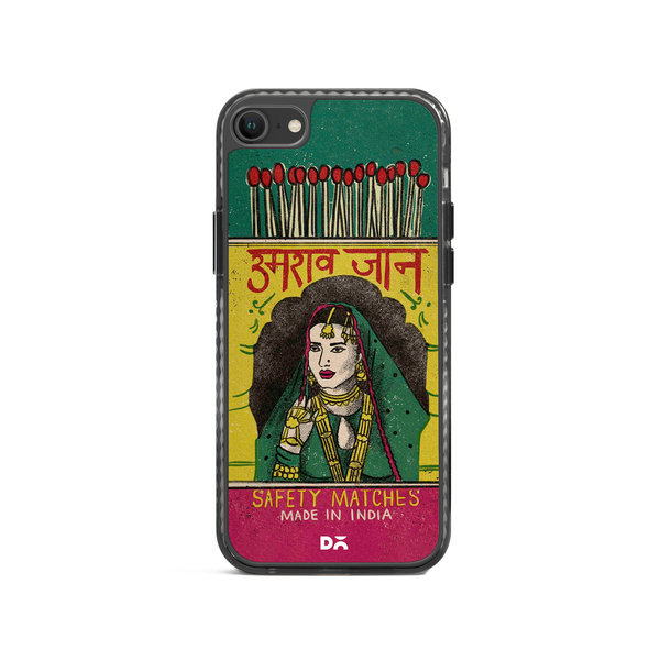 

DailyObjects Umrao Jaan Matchbox Stride 2.0 Case Cover For iPhone SE 2020