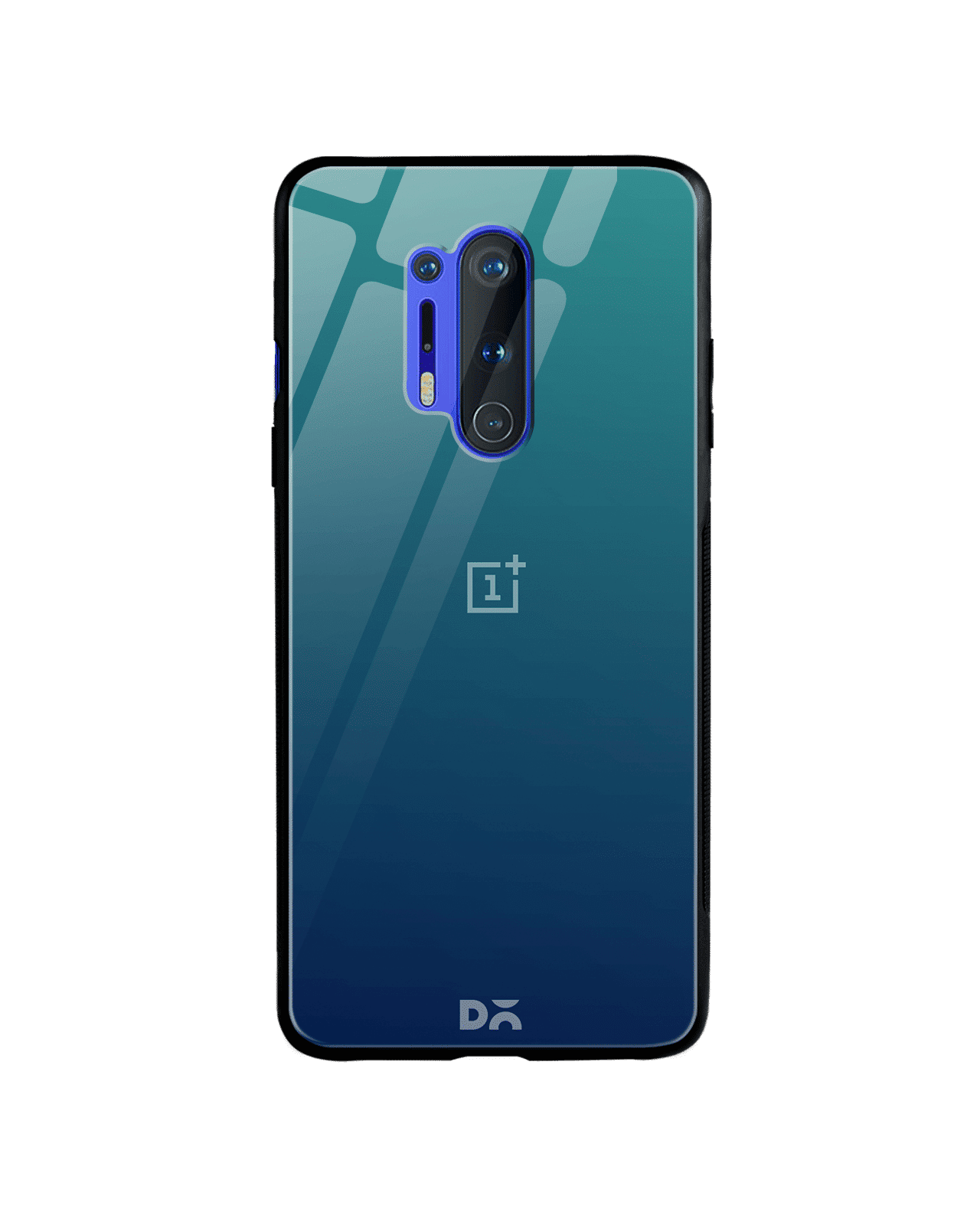 Underwater Gradient Glass Case Cover For OnePlus 8 Pro