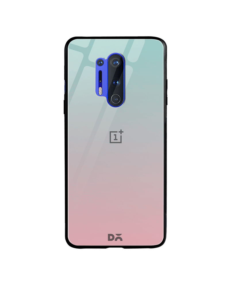 Unicorn Gradient Glass Case Cover For OnePlus 8 Pro