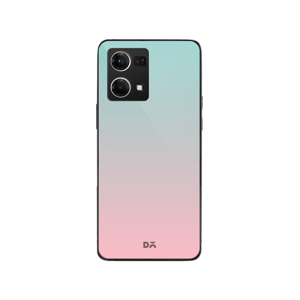 

DailyObjects Unicorn Gradient Glass Case Cover For Oppo Reno 7