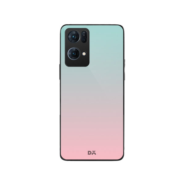 DailyObjects Unicorn Gradient Glass Case Cover For Oppo Reno 7 Pro