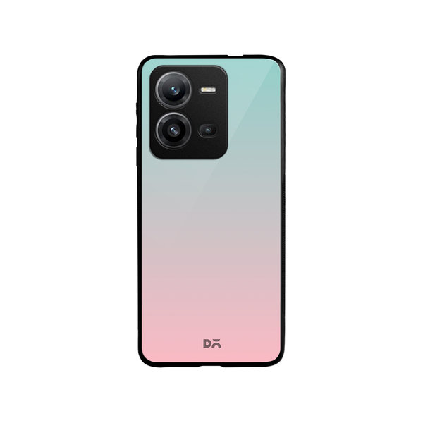 

DailyObjects Unicorn Gradient Glass Case Cover For Vivo V25