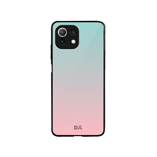 DailyObjects Unicorn Gradient Glass Case Cover For Xiaomi Mi 11 Lite