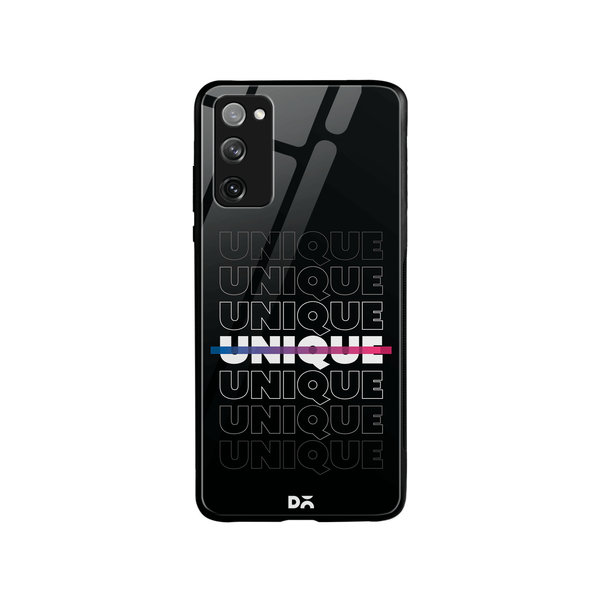 

DailyObjects Unique Glass Case Cover For Samsung Galaxy S20 FE