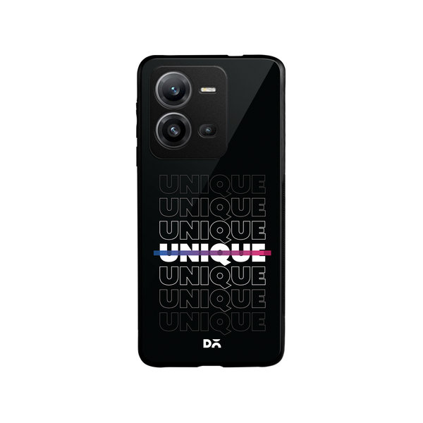 

DailyObjects Unique Glass Case Cover For Vivo V25