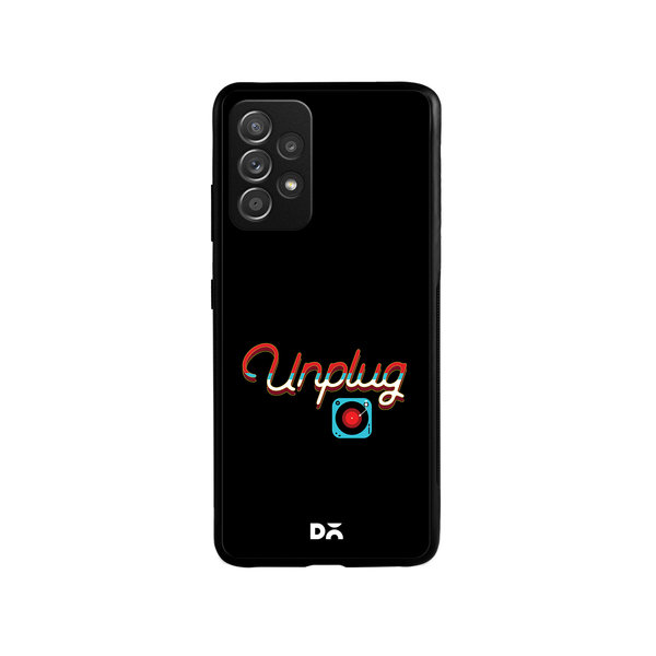 

DailyObjects Unplug Tunes Glass Case Cover For Samsung Galaxy A52