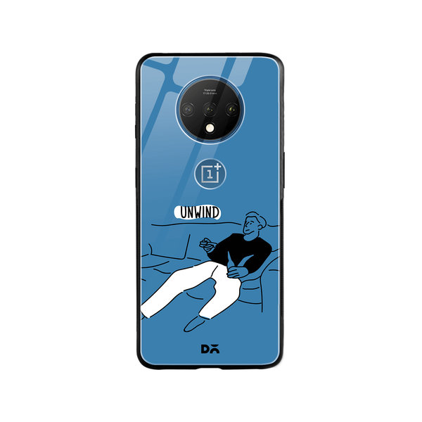 

DailyObjects Unwinder Glass Case Cover For OnePlus 7T