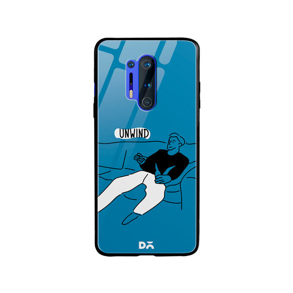 

DailyObjects Unwinder Glass Case Cover For OnePlus 8 Pro