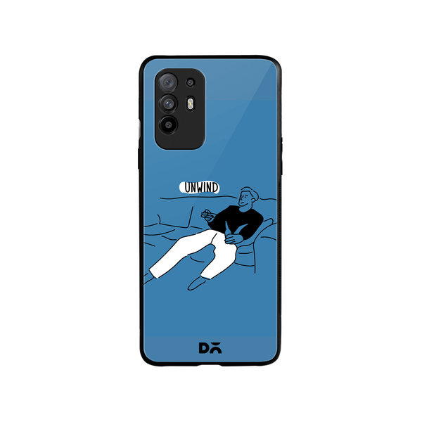 

DailyObjects Unwinder Glass Case Cover For Oppo F19 Pro Plus