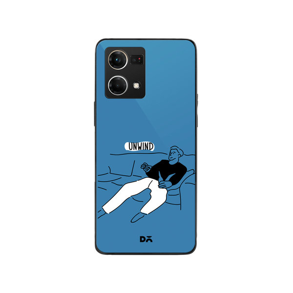 

DailyObjects Unwinder Glass Case Cover For Oppo Reno 7