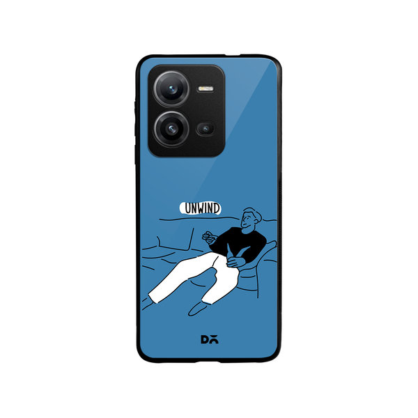 

DailyObjects Unwinder Glass Case Cover For Vivo V25
